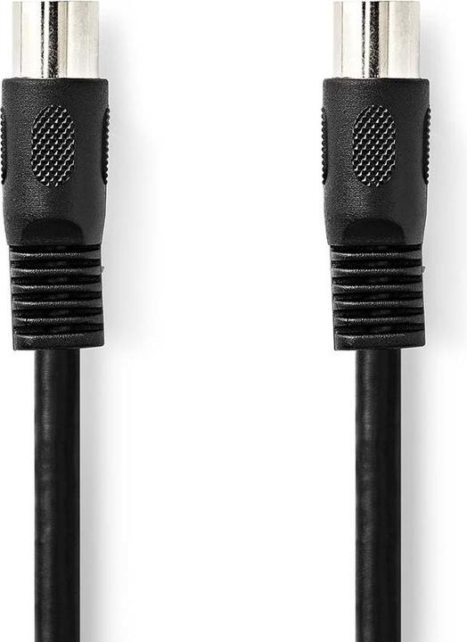Produktbild Nedis DIN-Audio-Kabel | DIN 5-Pin Stecker | DIN 5-Pin Stecker | Vernickelt | 1.00 m | Rund | PVC | S (1 m)