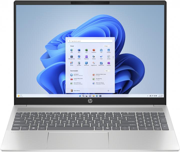 Actual product image HP Pavilion Laptop 16" WUXGA IPS silver R7-8840U 16GB/1TB SSD Win11 16-ag0477ng (16", AMD Ryzen 7 8840U, 16 GB, 1000 GB, DE)