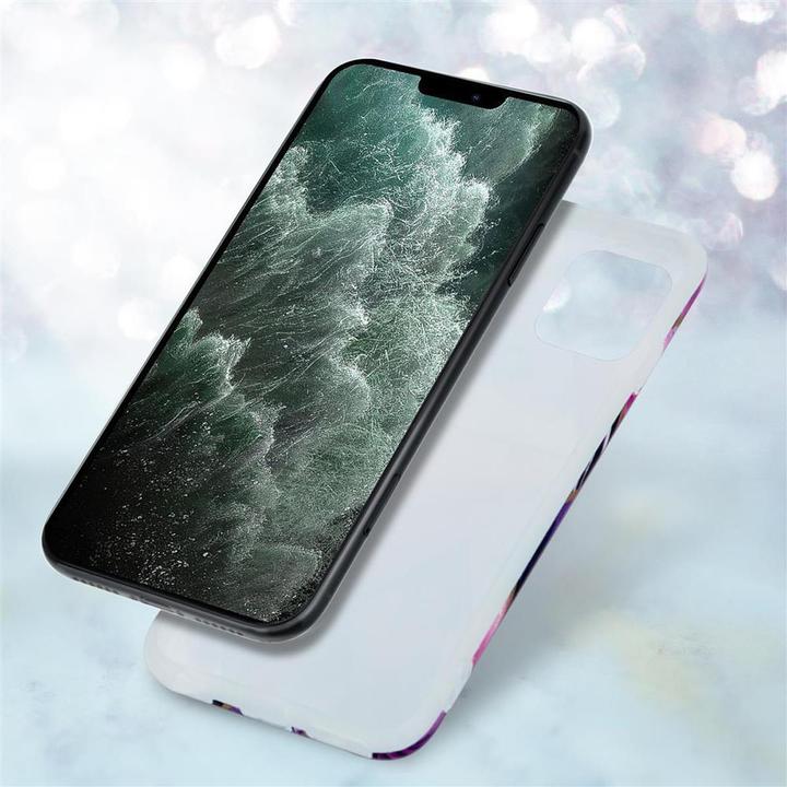 Actual product image Cadorabo IMD TPU Colorful Marble Cover (Apple iPhone 12 Pro Max)