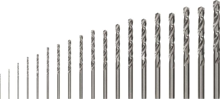 Immagine prodotto Bosch Professional Zubehör Set di punte elicoidali PRO Metal HSS-G, 19 pezzi. (1 mm, 1,5 mm, 2 mm, 2,5 mm, 3 mm, 3,5 mm, 4 mm, 5 mm, 5,5 mm, 6 mm, 6,5 mm, 7 mm, 10 mm, 8 mm, 8,5 mm, 9 mm, 9,5 mm, 4,5 mm, 7,5 mm)