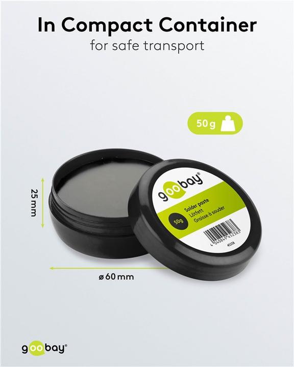 Produktbild Goobay Lötfett Dose (Lötfett)
