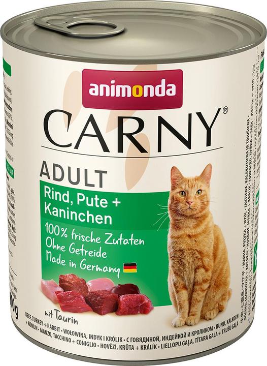 Produktbild animonda Carny 4017721837361 Katzen-Dosenfutter (Adult, 1 Stk., 800 g)