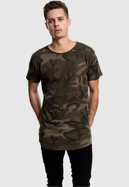 Actual product image Urban Classics Camo Shaped Long Tee (M)