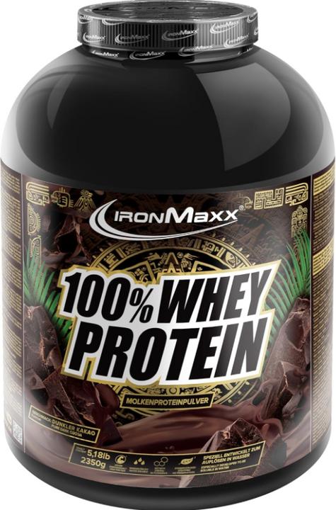 IronMaxx 100% Whey Protein (Dark Equador Chocolate, 1 Stk., 2350 g)