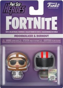 Immagine prodotto Funko Confezione da 2 pezzi di Fortnite Moonwalker e Burnout in formato pinta