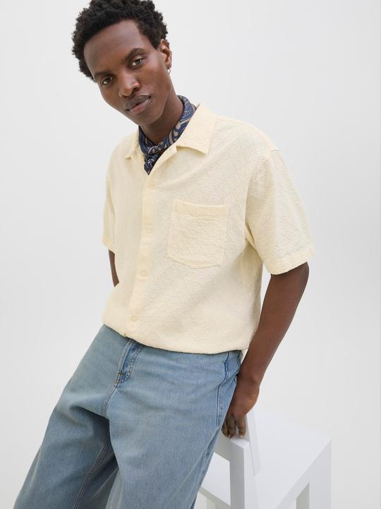 Image du produit Jack & Jones Jortavira Texture Shirt Ss Ln (XXL)