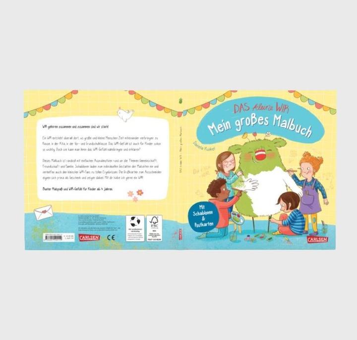 Produktbild Das kleine WIR: Mein grosses Malbuch