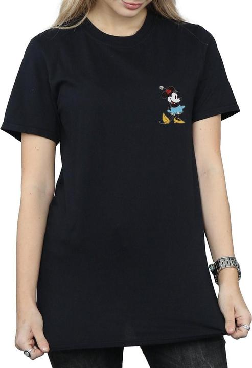 Immagine prodotto Disney Minnie Mouse Kick Chest Maglietta Ampia Donna (S)