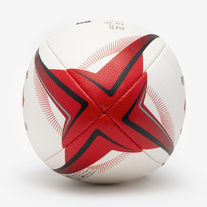 Actual product image Offload Rugby ball size 4 - Canterbury black/red