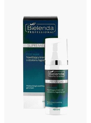 Bielenda Professional Supremelab Men Line Moisturizing Face Cream-Gel With Soothing Effect 50Ml (50 ml, 24h Creme)