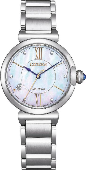 Citizen EM1070-83D Eco-Drive Elegance Damenuhr 30mm 5ATM (Analoguhr, 30 mm)
