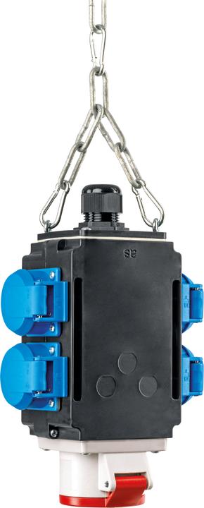 Actual product image As - Schwabe Energy cube wired ready for connection (5 x, CEE 7/3, CEE)