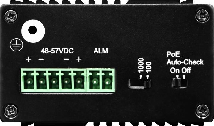 Image du produit LevelOne Switch 4 ports Gigabit PoE DIN-Rail,-40°C to 75°C (4 Ports)