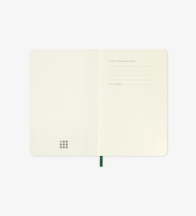 Produktbild Moleskine P/A6 - Notizbuch (A6, Blanko, Weicher Einband)
