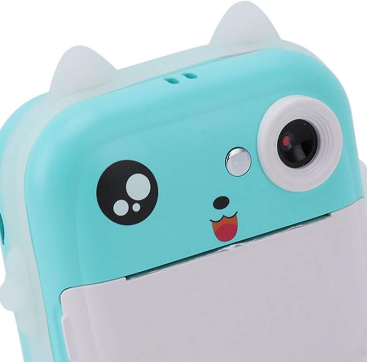 Actual product image Extralink Epp-004 Portable Mini Printer Blue With Camera, LCD Display