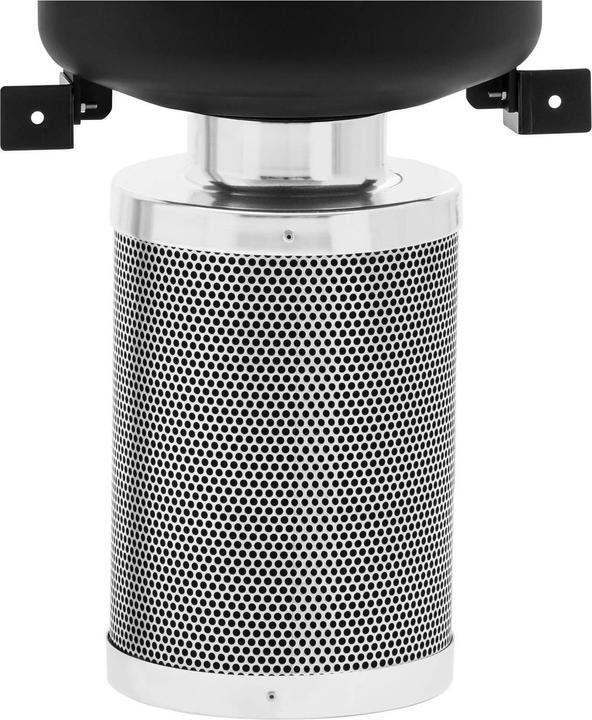 Actual product image Hillvert Air Filter Set - 30 cm activated carbon filter / extraction fan / exhaust air hose - 249,6 m³/h - Ø