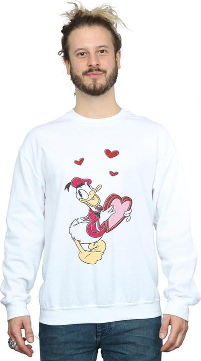Immagine prodotto Disney Donald Duck Love Heart Felpa Uomo (S)
