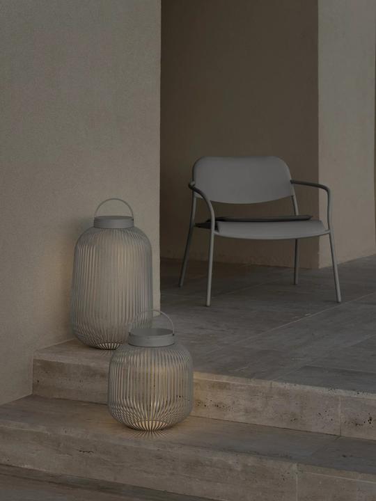 Image du produit Blomus Appareil mobile à LED LITO LED L 31 x 49 cm indoor et outdoor granite gray (1 x)