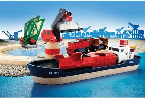Produktbild Brio Container Hafen Set