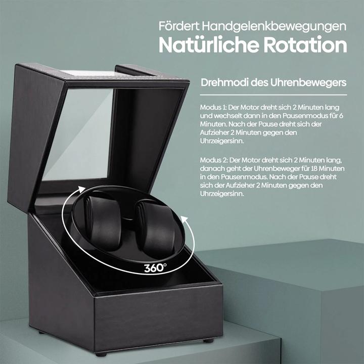 Actual product image Cbx Watch winder for 2 watches, Watchwinder (2 x)