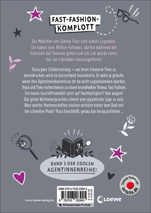 Immagine prodotto T wie Tessa (Band 3) - Geheime Geschäfte (Tedesco, Signora Scheunemann, Inca Vigh, 2022)