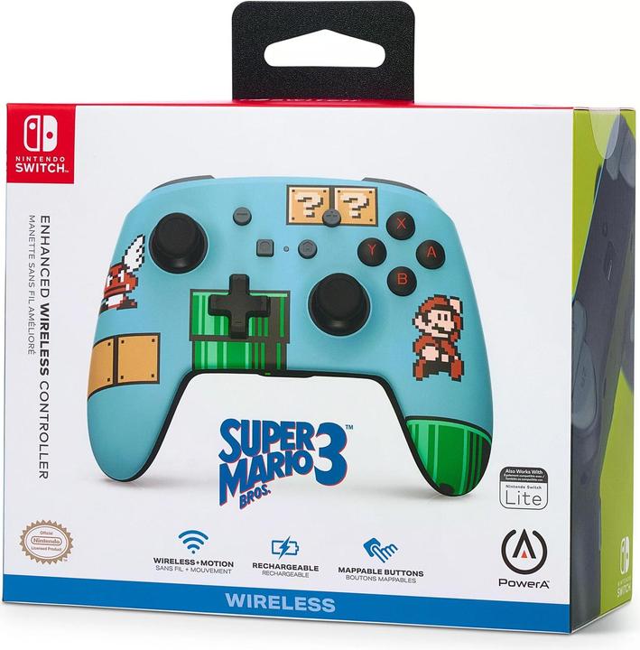 Produktbild PowerA Power A Wireless Controller Super Mario Bros 3 (Switch, Switch Lite, Switch OLED)