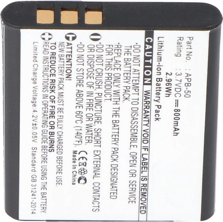 Produktbild AccuCell Akku APB-50 für Agfa Optima 147 APB-50 (Akku)