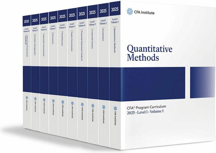Immagine prodotto 2025 Cfa Programme Curriculum Level I Box Set (Inglese, Istituto Cfa, 2024)