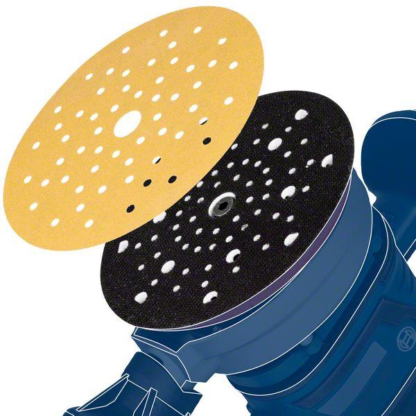 Actual product image Bosch Professional Zubehör Expert M480 sanding net for random orbital sander, 150 mm, G 220, 5 pieces (220)