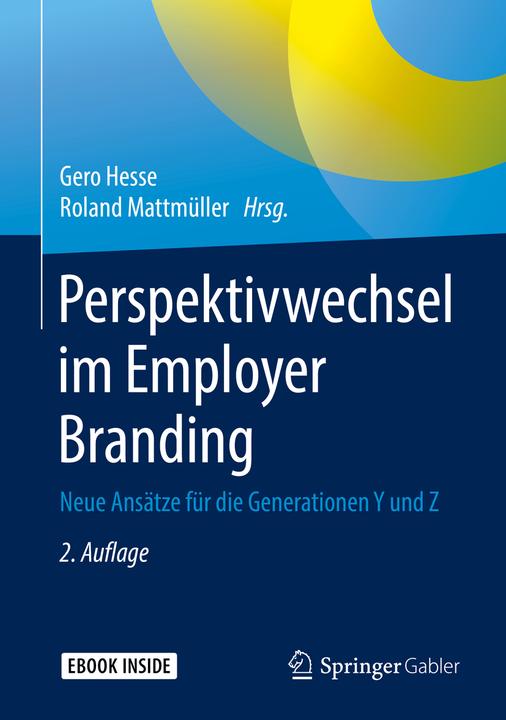 Produktbild Perspektivwechsel im Employer Branding (Deutsch, Gero Hesse, Roland Mattmüller, 2019)
