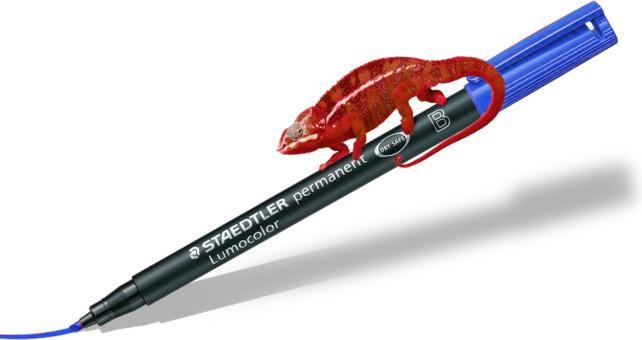 Produktbild Staedtler Lumocolor permanent (Blau, 2.50 mm, 1 x)
