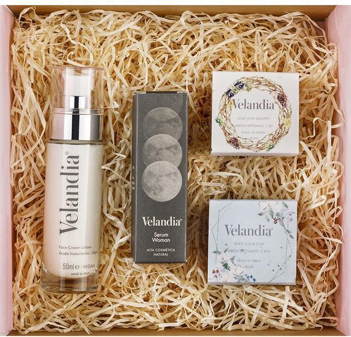 Actual product image Velandia Beauty Vegan Box Set 4 Articles (Facial care set)
