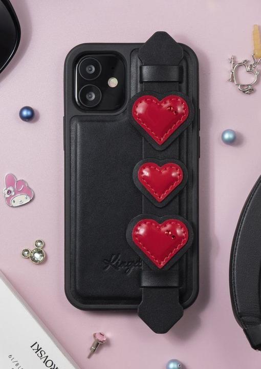 Produktbild Kingxbar Sweet Series case decorated with original Swarovski crystals iPhone 12 Pro Max black (Apple iPhone 12 Pro Max)