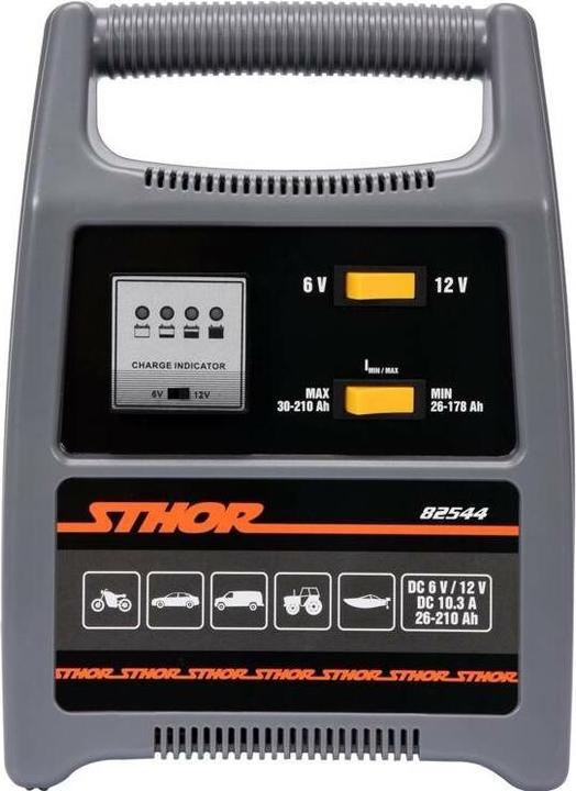 Immagine prodotto Toya Caricatore Sthor 6 (12V, 6V, 12 A)