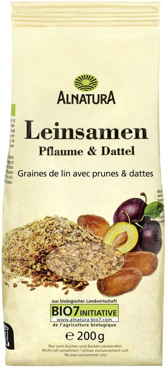 Image du produit Alnatura Graines de lin bio prune & datte 200g (200 g)