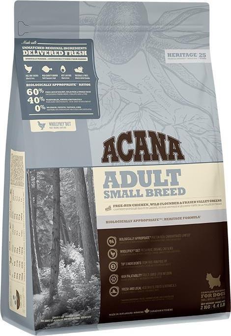 Produktbild Acana Dog Heritage ADULT SMALL BREED 2Kg (Adult, 1 Stk., 2000 g)