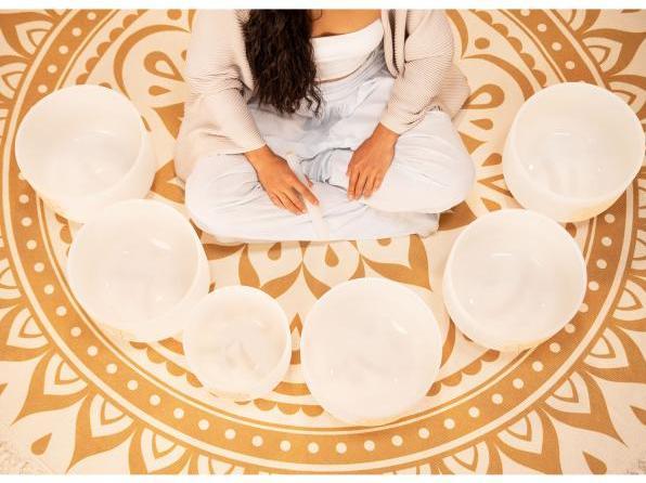 Produktbild Meinl Solfeggio Kristall Klangschalen Set (Perkussion)