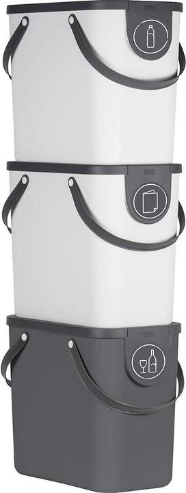 Produktbild Rotho Mülleimer ALBULINO, 25L, gelb sp. (25 l)