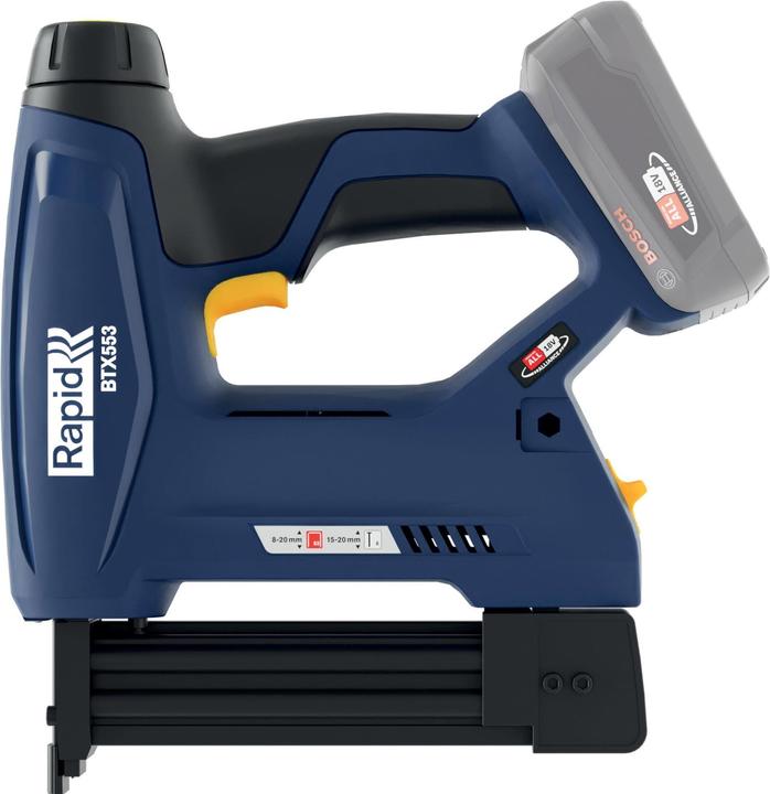 Actual product image Rapid BTX553 18V P4A cordless tacker