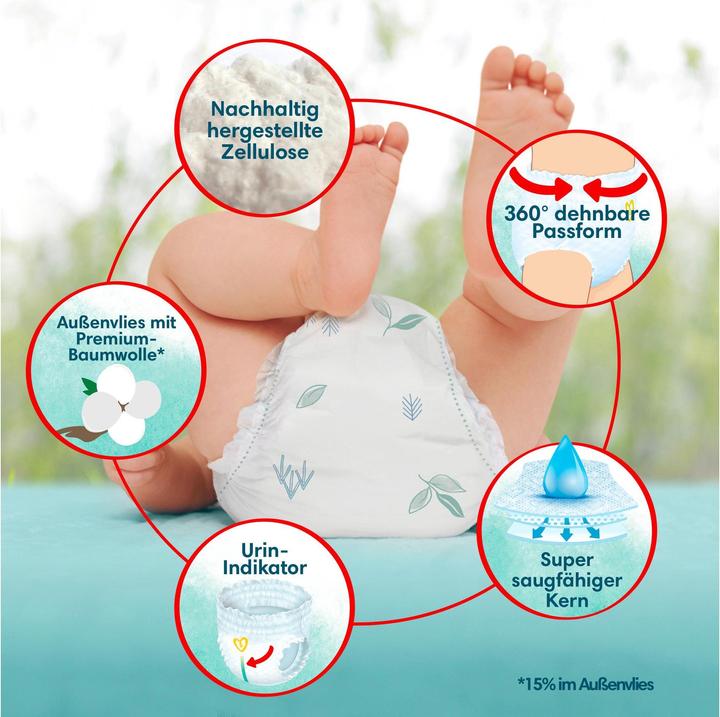 Immagine prodotto Pampers Harmonie Pants (Dimensione 5, Pacco mensile, 144 Pezzo/i)