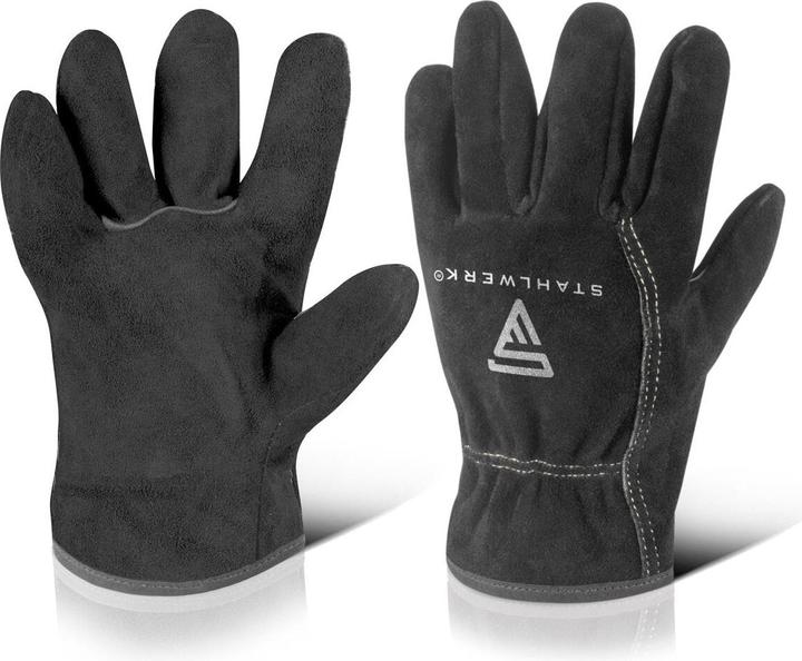 Actual product image Stahlwerk Heat-resistant welding gloves made from high-quality split leather (XL)