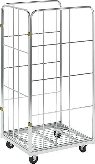 kaiserkraft Roll container with mesh walls (500 kg)