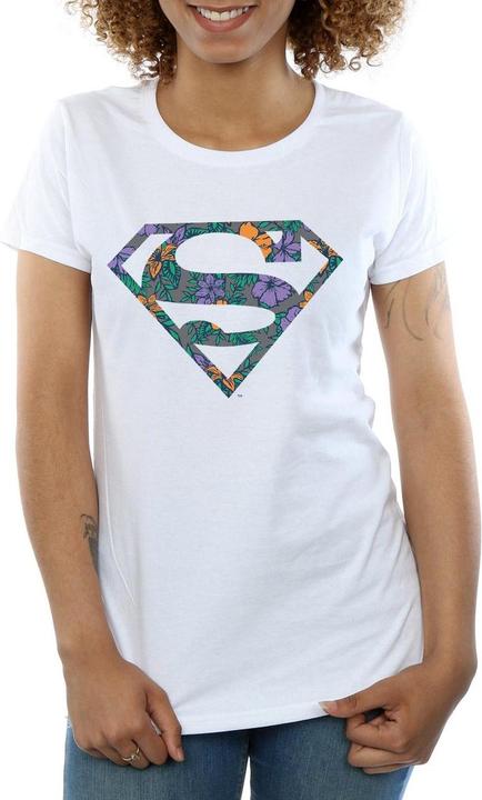 Produktbild Superman Floral Logo 1 TShirt (L)
