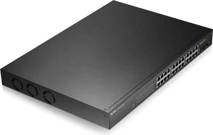 Actual product image Zyxel Gs1900-24hp (26 Ports)