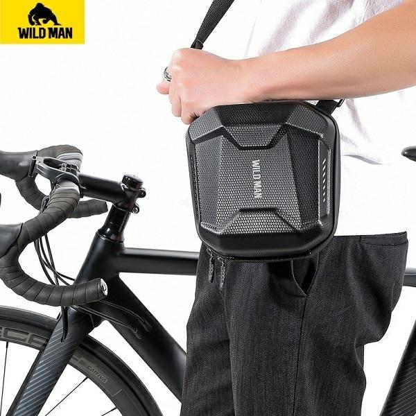 Actual product image Wildman Etui/uchwyt na rower E18 sakwa na ramę czarna/black