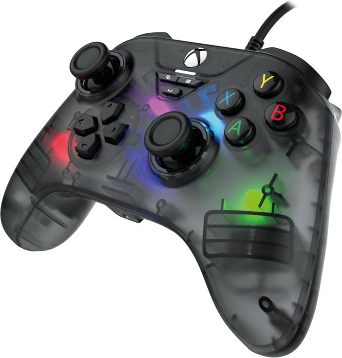 Snakebyte XB Controller GamePad RGB X smoke grey incl. reverb effect and 1 month Gamepass (Xbox Series X, Xbox One S, PC, Xbox Series S)