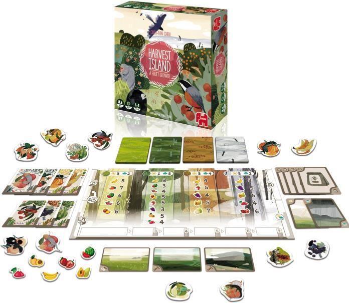 Immagine prodotto Jumbo Strategia del gioco da tavolo Harvest Island (Francese, Spagnolo, Italiano, Portoghese)