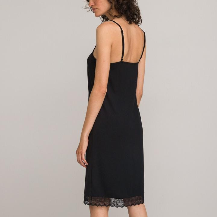 Produktbild La Redoute Collections Nachthemd mit schmalen Trägern (W32/L34)