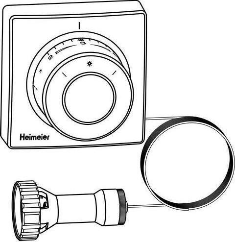 Image du produit Heimeier Tête thermostatique F