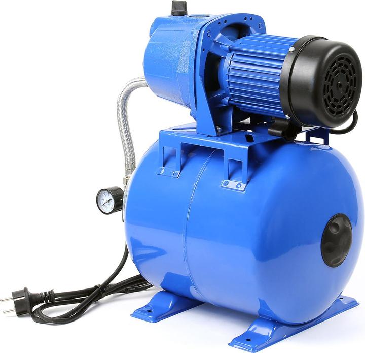 Actual product image Wiltec XPOtool Domestic Waterworks 2800l/h 600W Garden Pump Water Supply Plant Pressure Switch Manometer (Domestic water pump)